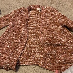 Chunky Knit Cardigan Sweater